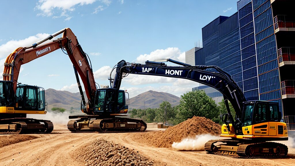 Robotic Arm in Construction Site