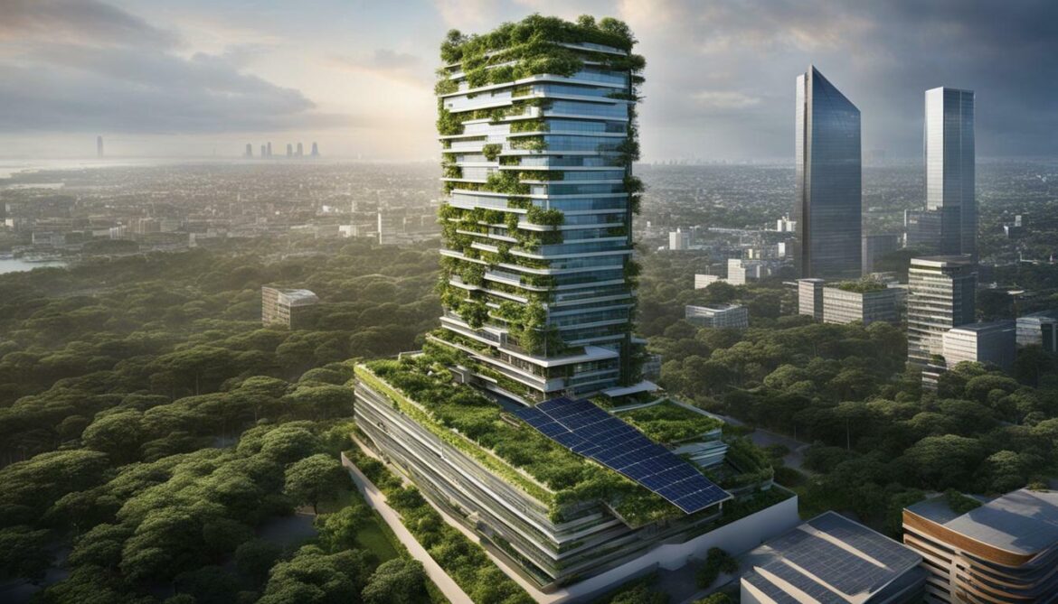 Eco-friendly building in Kinshasa