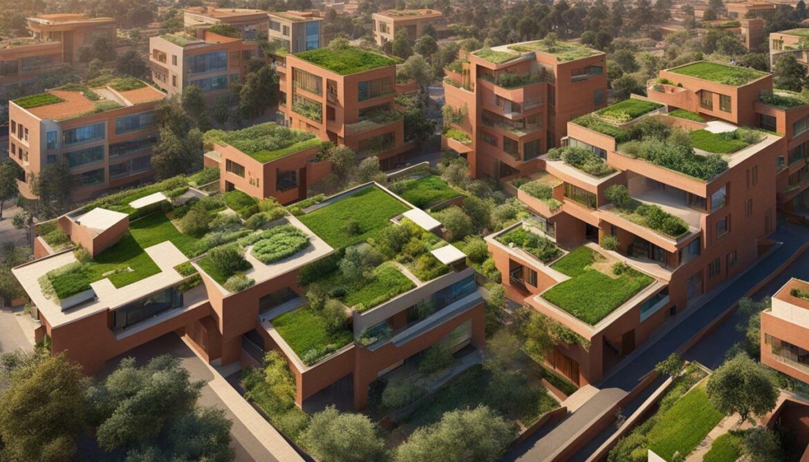 Eco-friendly buildings in Asmara