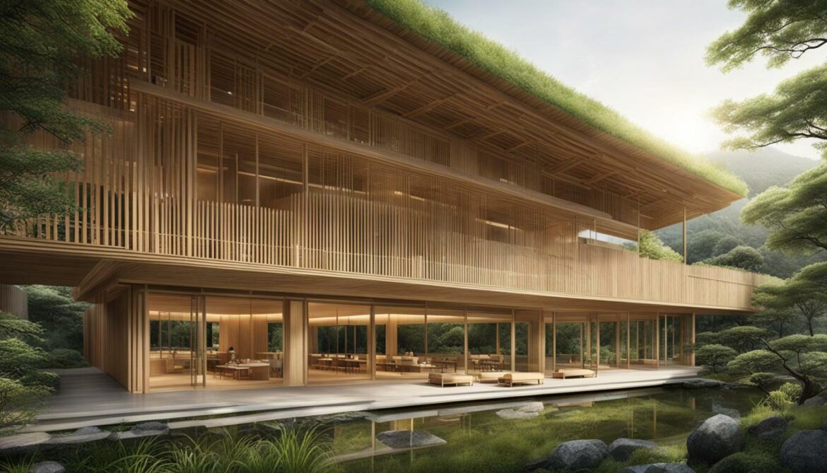 Kengo Kuma's architectural design
