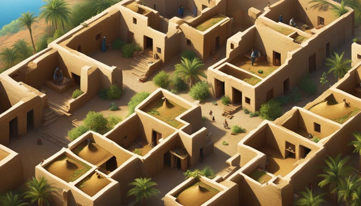 green construction in ancient Egypt