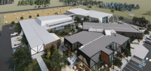 Business park powers site with solar, battery, microgrid solution