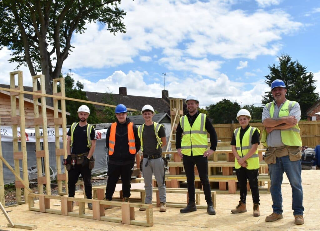 Warwickshire rural housing specialists showcase their commitment to zero carbon, supporting local communities and working in partnership