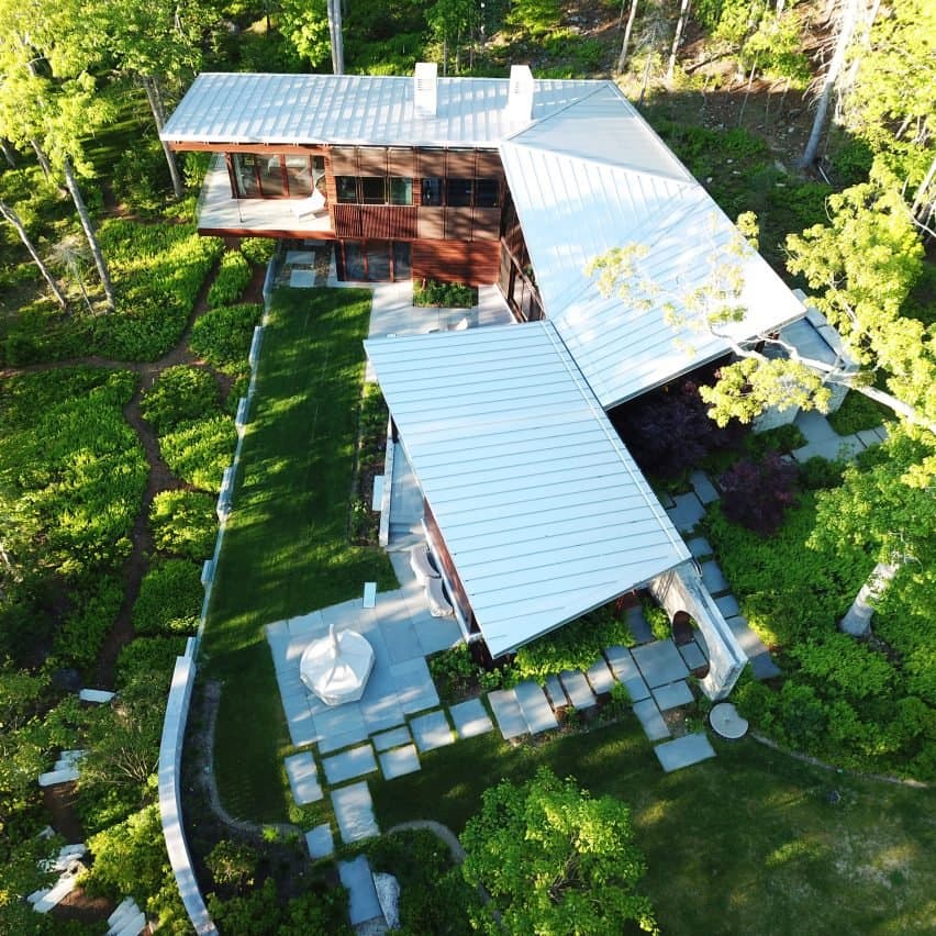 SPAN Architects builds Astor Residence on remote Maine coast