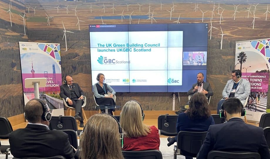 Why UKGBC Scotland? Reflecting on the Scotland launch