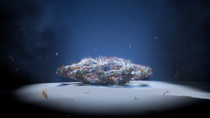 Charlotte Taylor creates NFT of OMA-designed underwater sculpture for Miami Beach