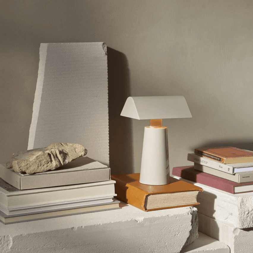Caret table lamp by Matteo Fogale for &tradition