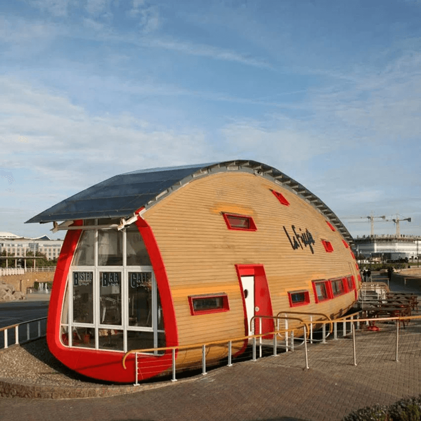 Listing bid launched to stop demolition of Will Alsop's upside-down-boat cafe