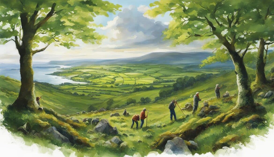 What are Ireland's plans for biodiversity, nature restoration and green buildings?