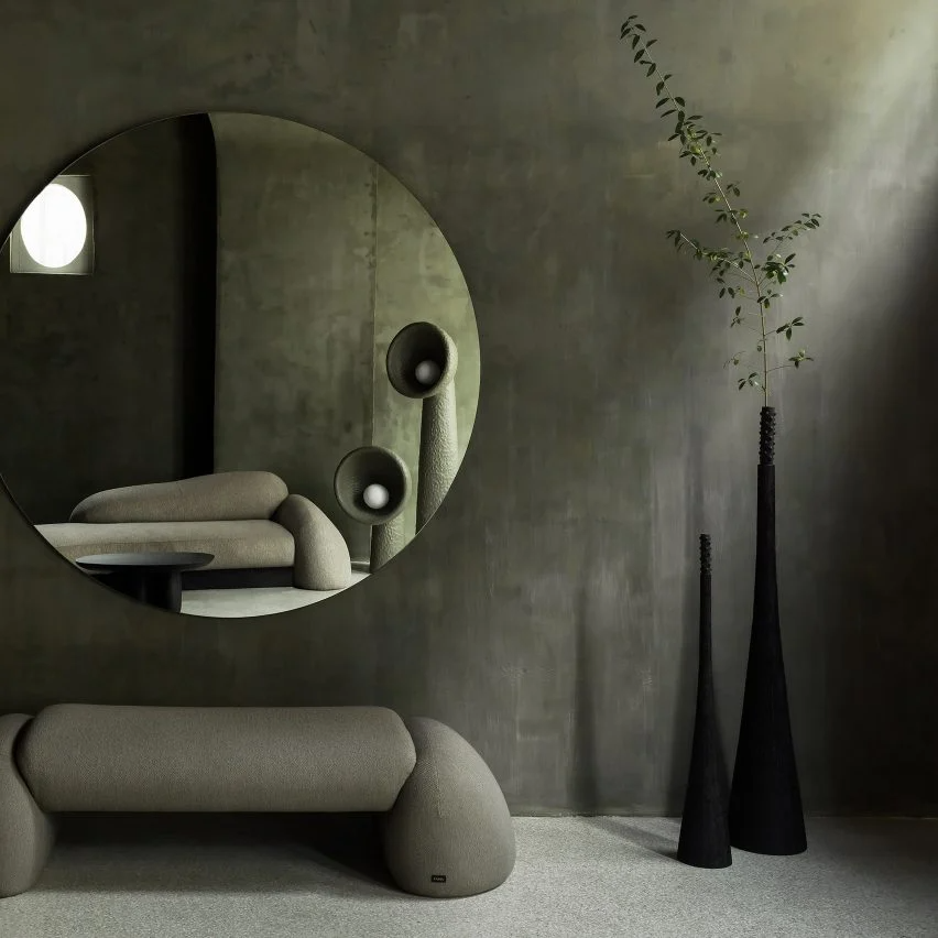 Yakusha Design creates earthy interiors for Antwerp’s Faina Gallery