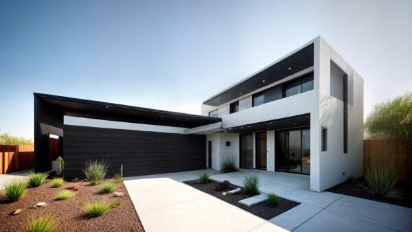 Illustration of Luxury Apartment Complexes With Rainwater Reuse Systems