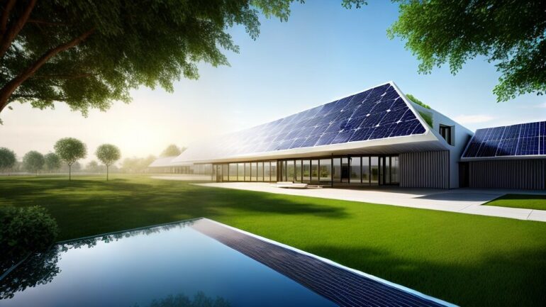 Image showcasing Advancements in Solar Integration for Sustainable Building Energy Systems