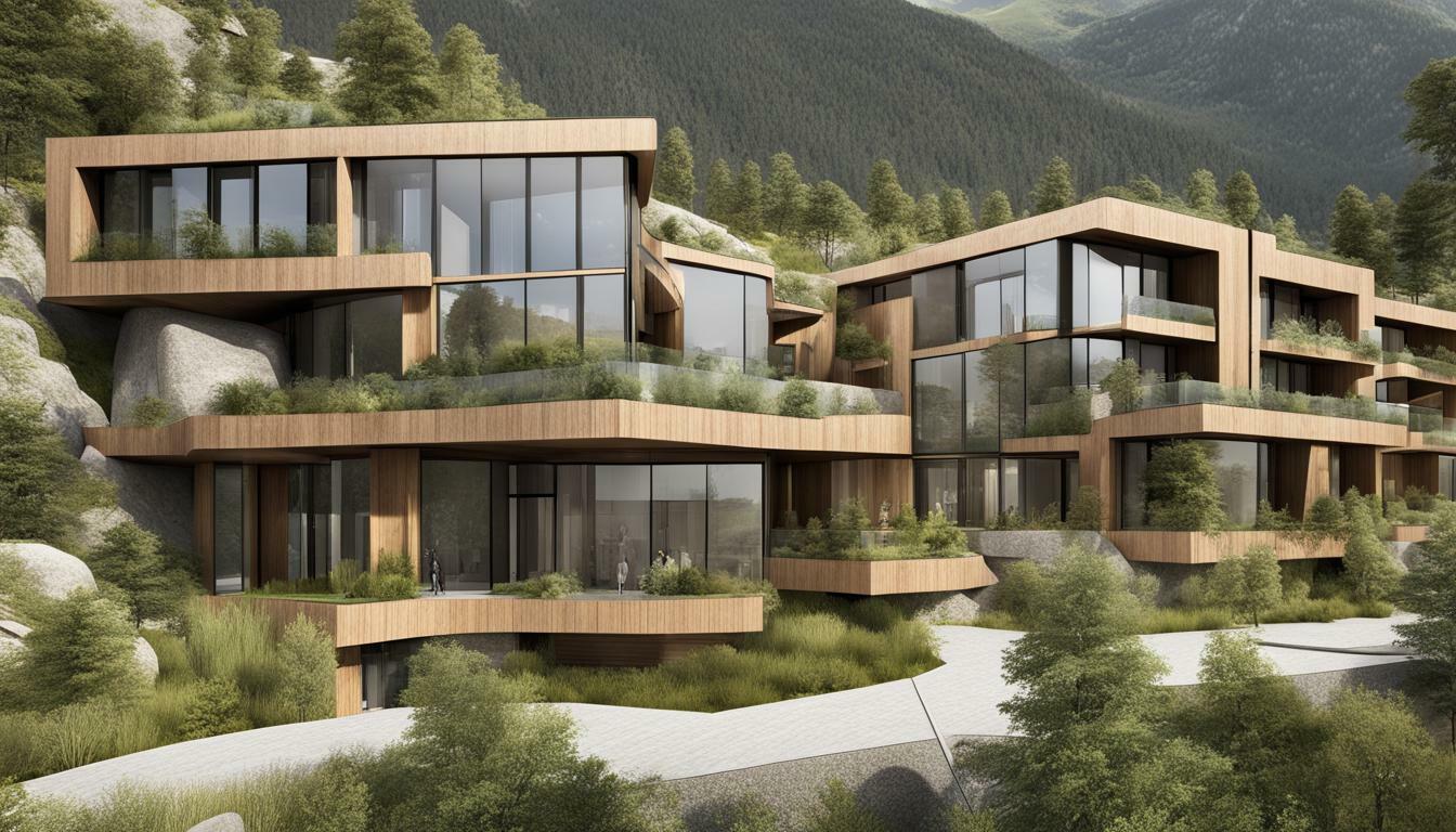 Curated visual reference: Visual Reference: Exploring Green Building Practices In Andorra