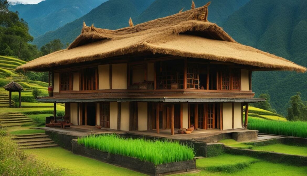renewable materials in Bhutan's architecture