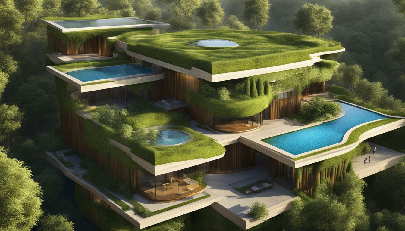 Illustration of Eco Conscious Building Design Ideas
