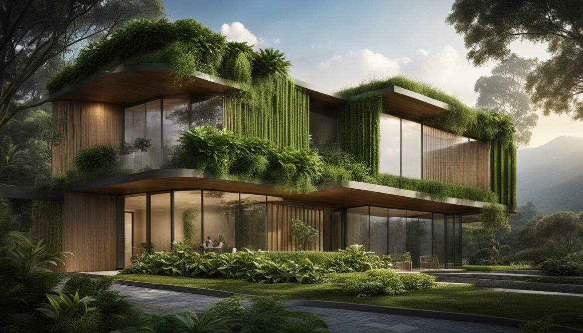 green building in Guatemala