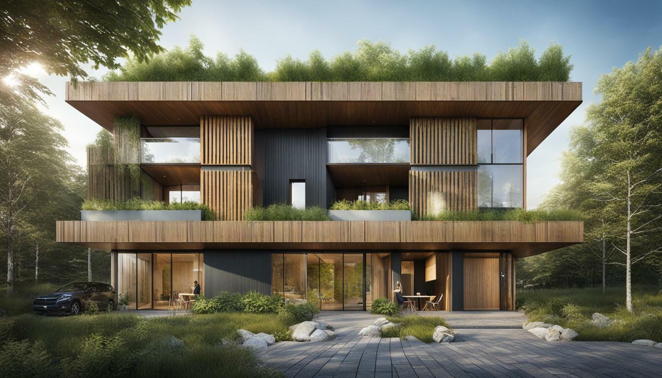View of Estonia Green Building History