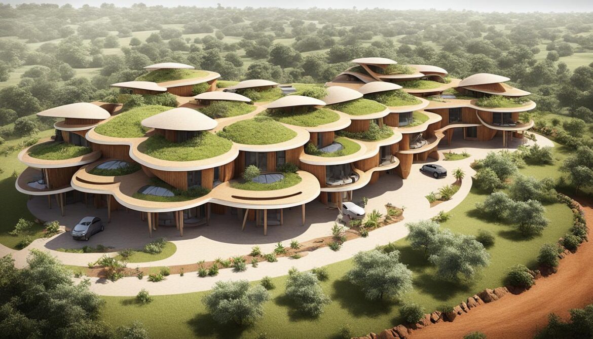 Hive Earth sustainable housing in Ghana