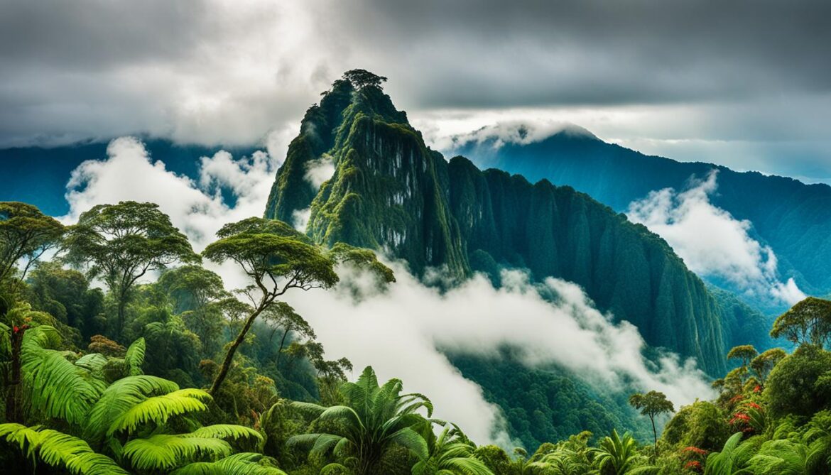 South American cloud forest