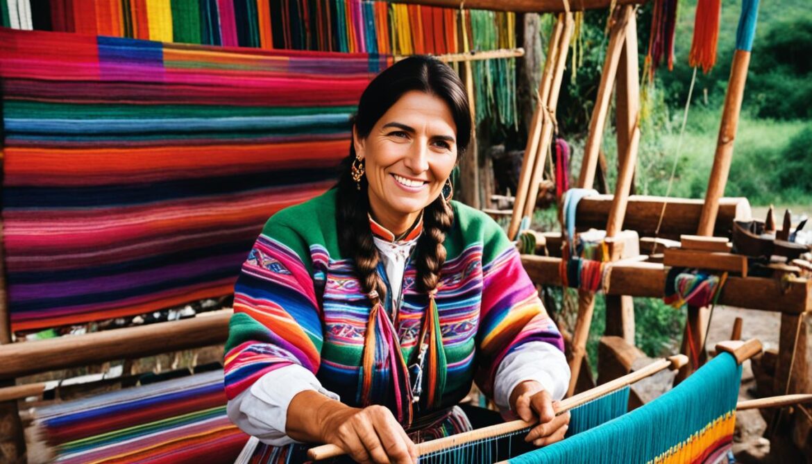 Traditional Textile Weaving Bolivia
