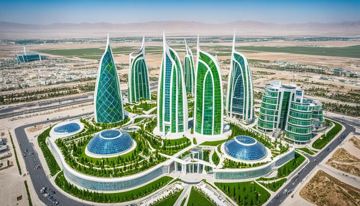 green architecture Ashgabat
