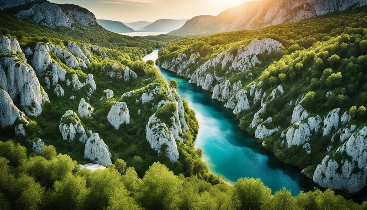 karst landscapes Croatia