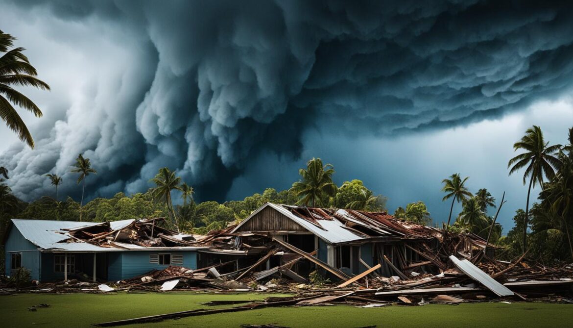 vulnerability of Western-style buildings to cyclones