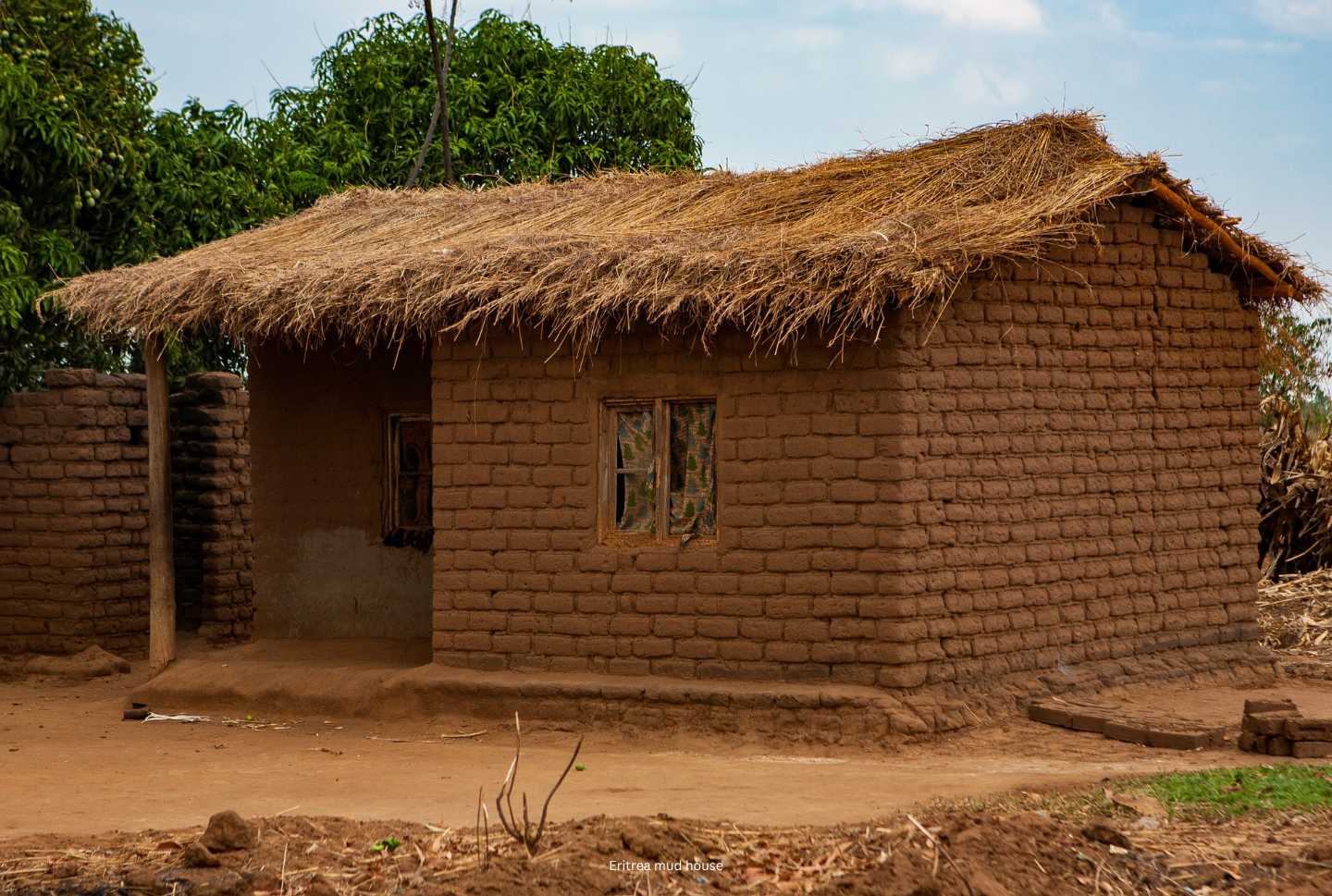 Eritrea mud house