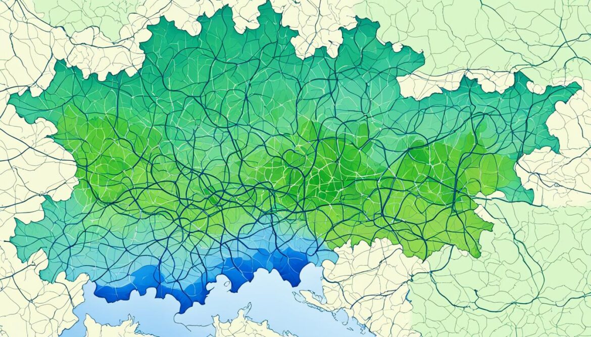 Hydrographical network Czechia