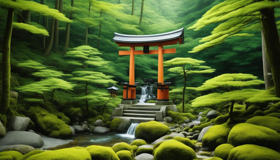 Sacred natural sites in Japan