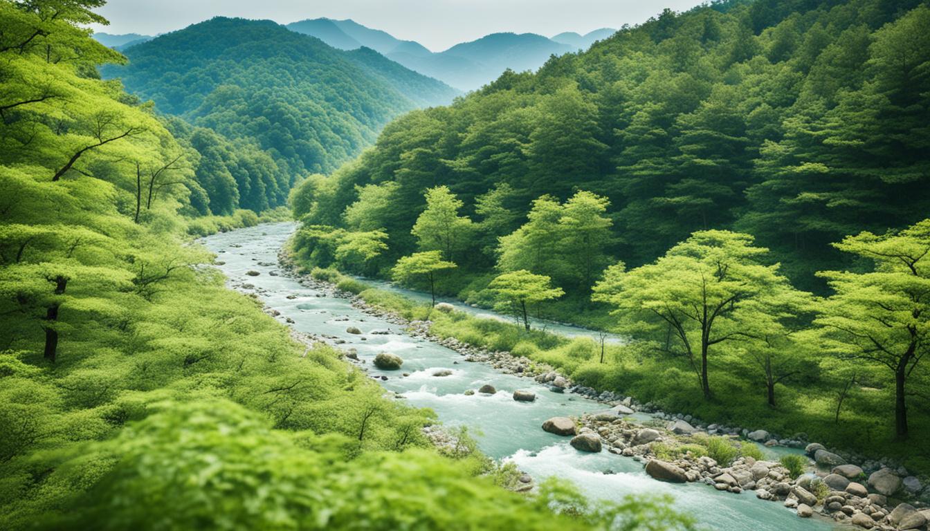 Sitios naturales sagrados y biodiversidad de Corea del Sur