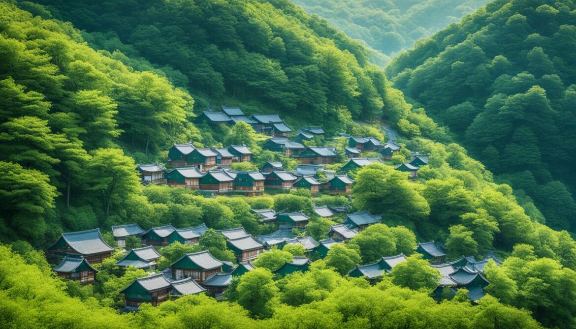 South Korean Village Groves