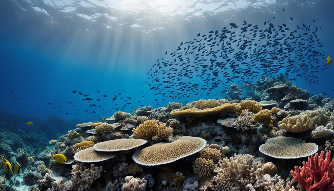 loss of coral reefs