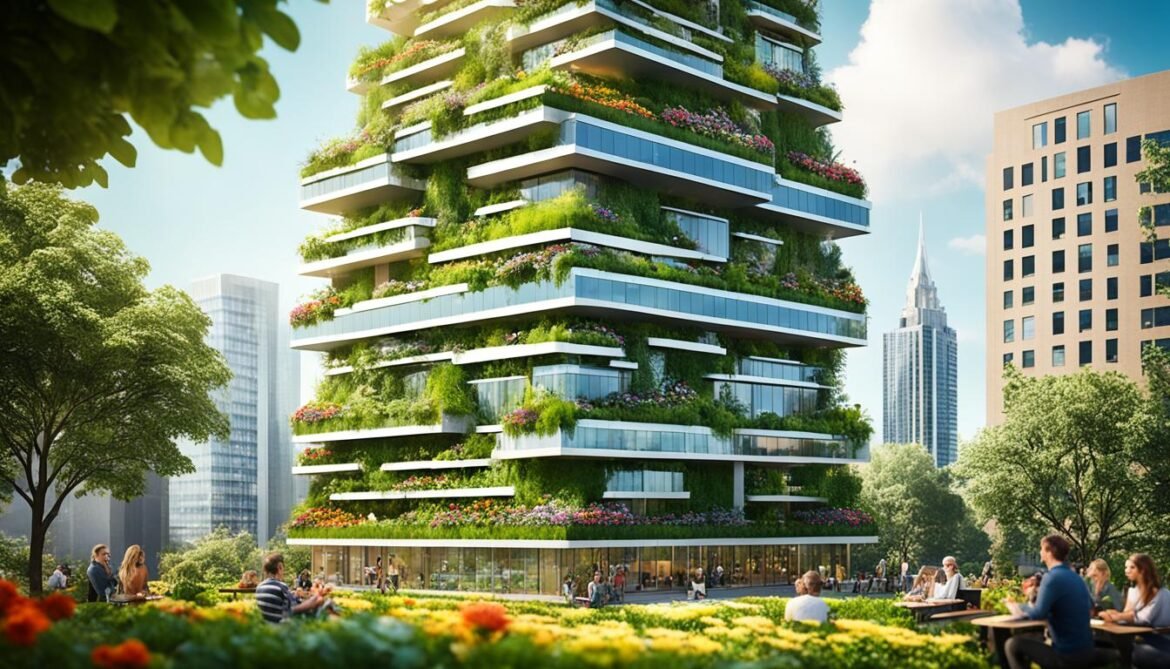 green roofs and vertical gardens