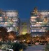 ARQBÓREA building, located in the Las Tablas district of Madrid