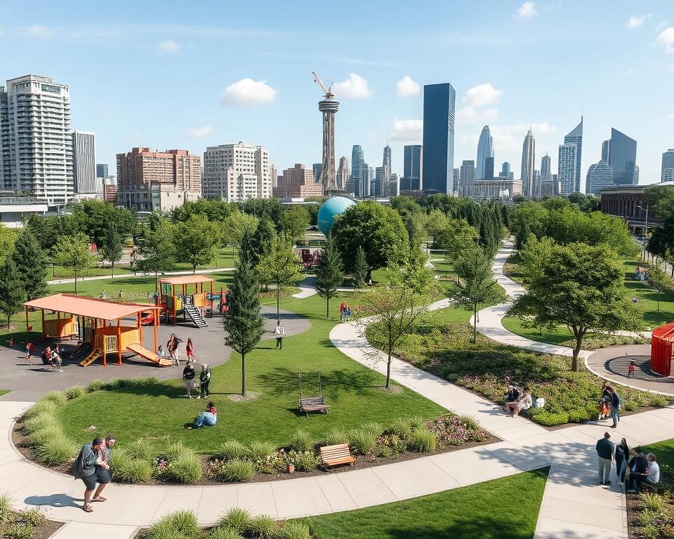 Redefining Urban Spaces for Recreation and Wellness