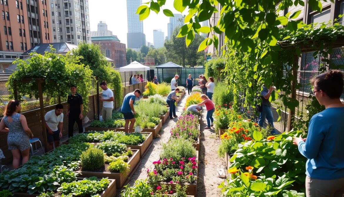 community gardens