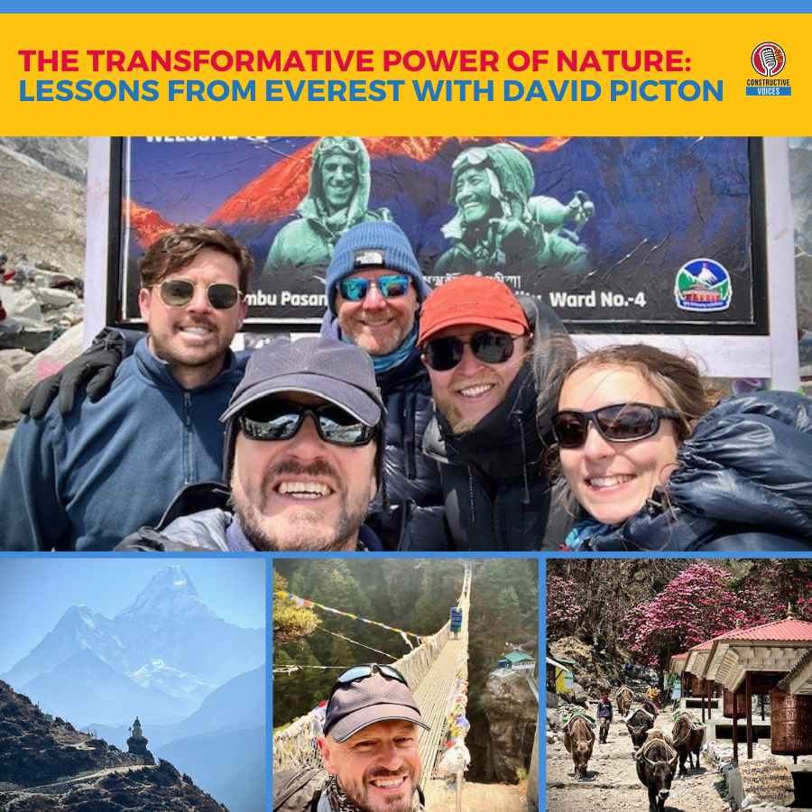 Everest: The Transformative Power of Nature: 8 Big Lessons from Everest with David Picton 22 lessons from nature Everest David Picton