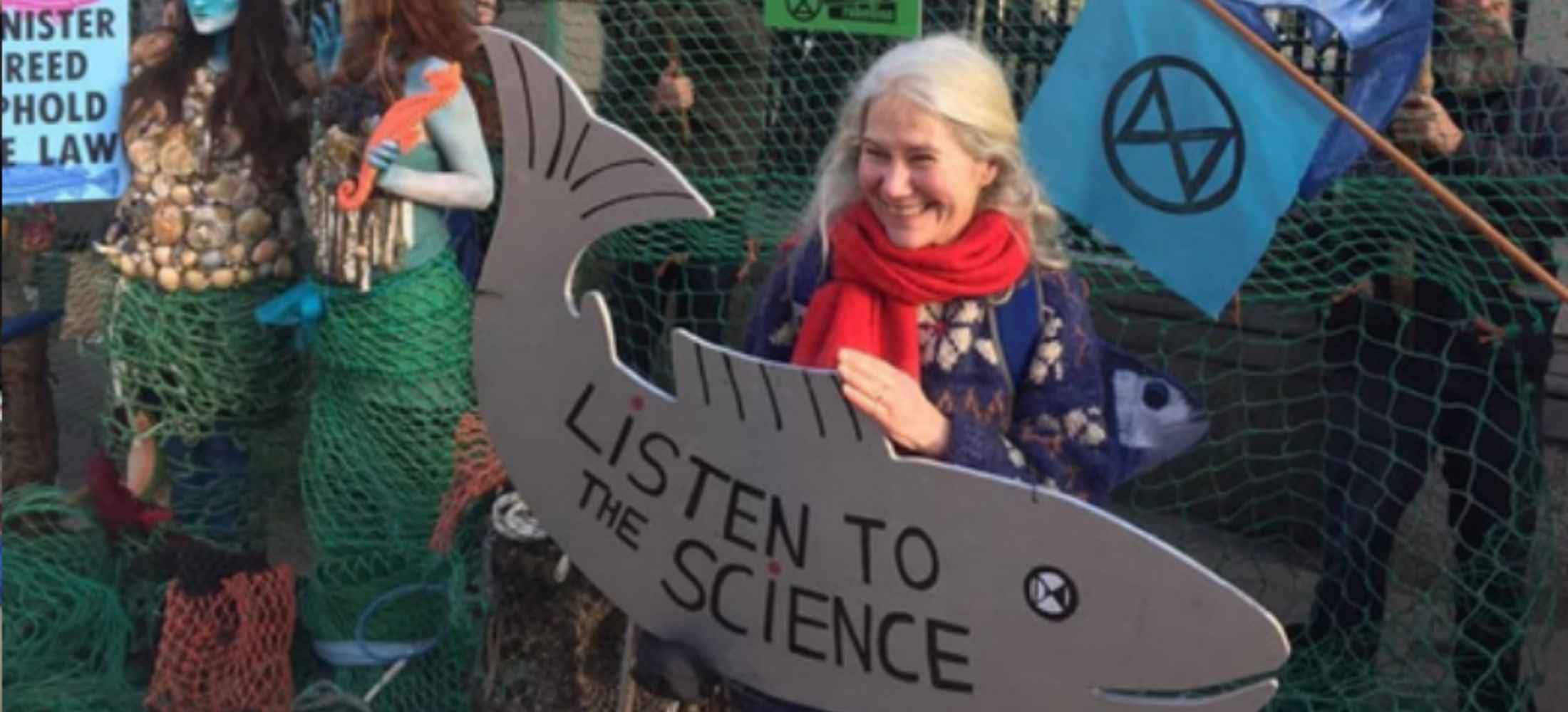 Why Youth Journalism is Important 12 A protest display by IDE