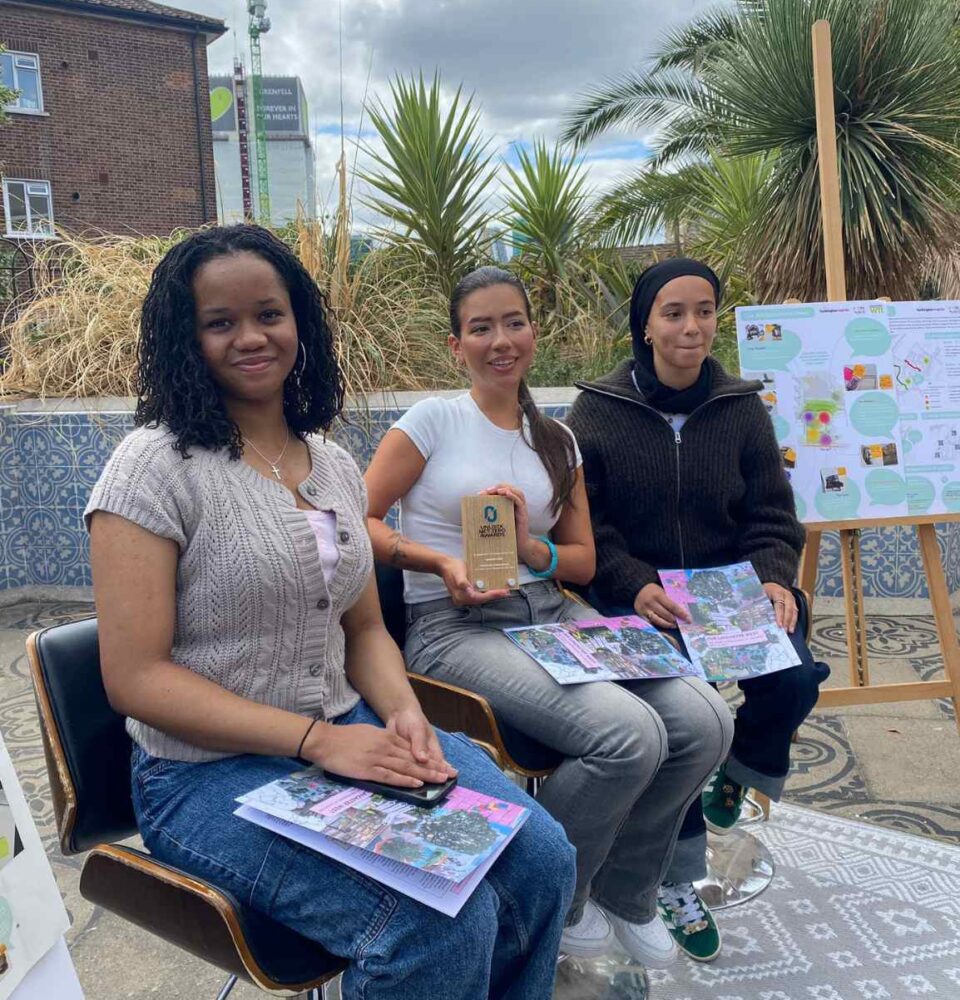 International Day of the Girl Young Ambassadors at the Lancaster West Estate