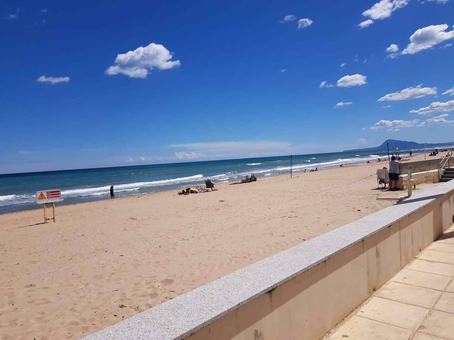 beach at Bellereguard Spain