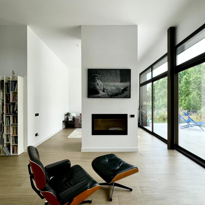 sustainable homes Spain villa with view to garden