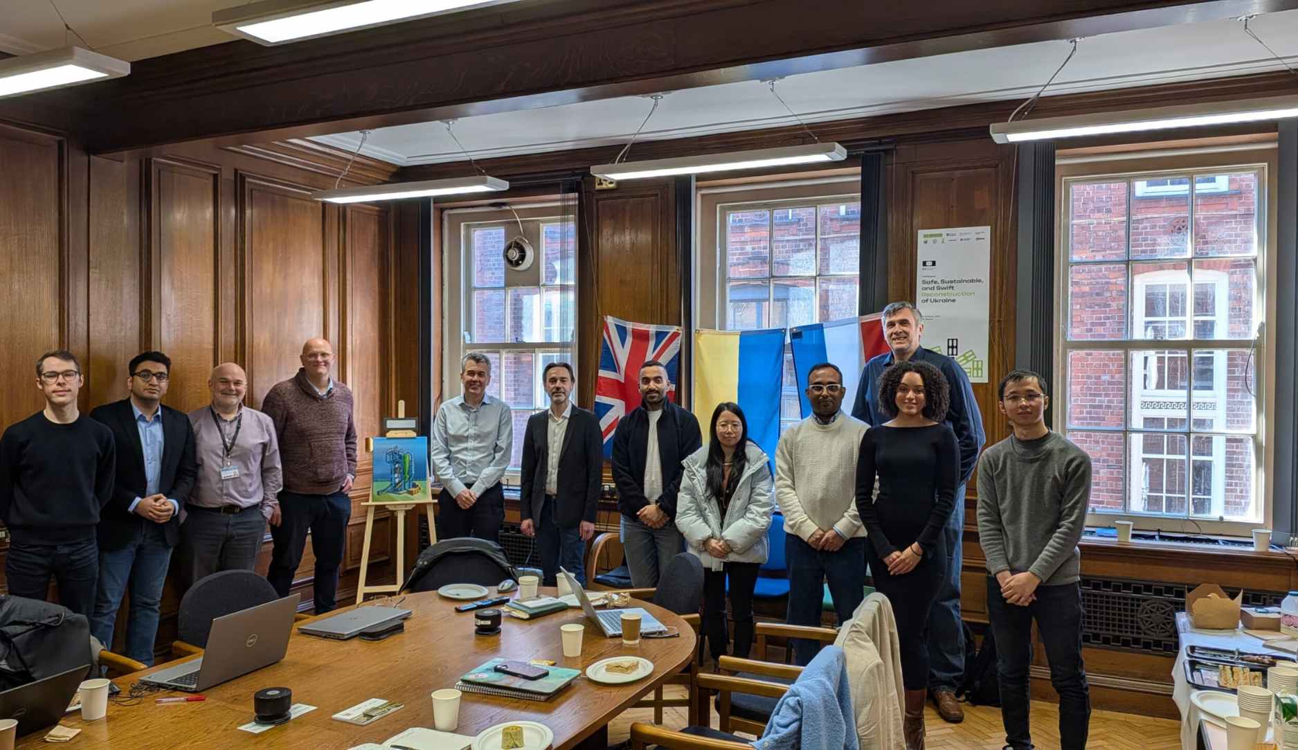 S3RoU project UK team in Sheffield