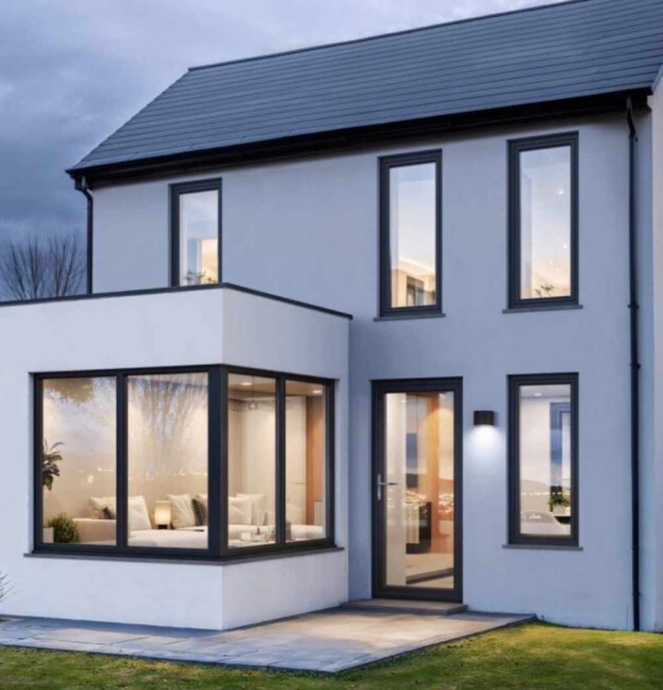 Ireland rank in Europe for Green Buildings passive house famrhouse (1