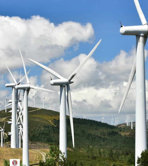 wind power in Ireland big windmills